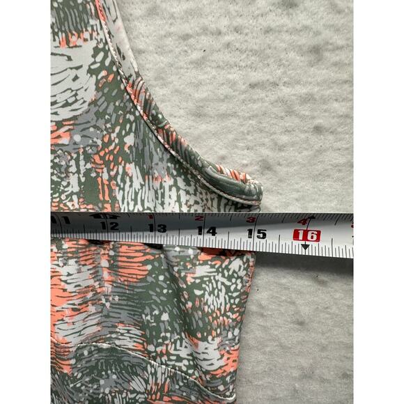 NWOT Columbia PFG Omni-Freeze Advanced Cooling Tank Dress S Green Orange - Picture 3 of 9